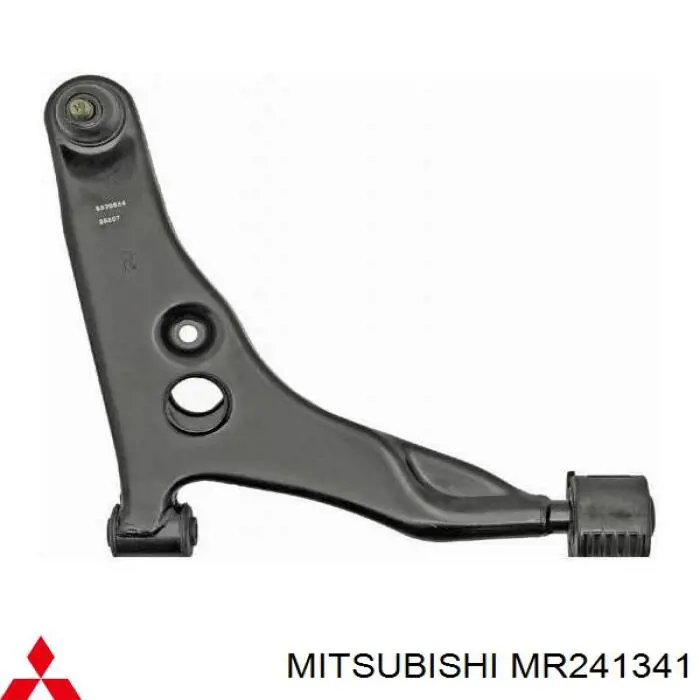 MR241341 Mitsubishi barra oscilante, suspensión de ruedas delantera, inferior izquierda