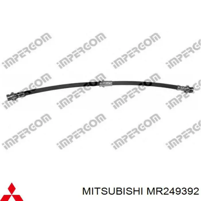 MR249392 Mitsubishi latiguillo de freno delantero