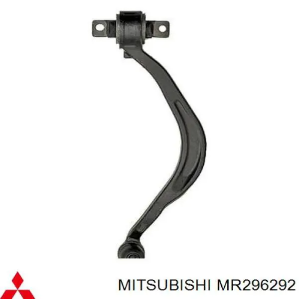 MR296292 Mitsubishi barra oscilante, suspensión de ruedas delantera, inferior derecha