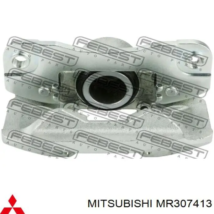 MR307413 Mitsubishi pinza de freno trasera izquierda