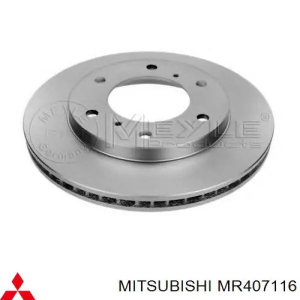 MR407116 Mitsubishi freno de disco delantero