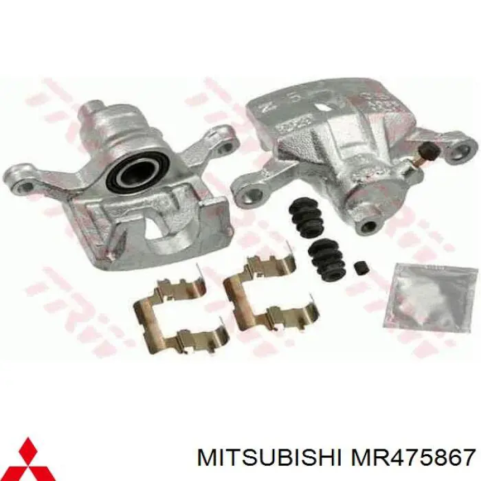 MR475867 Mitsubishi pinza de freno delantera izquierda