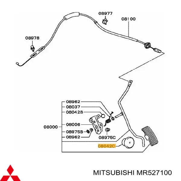 MR527100 Mitsubishi 