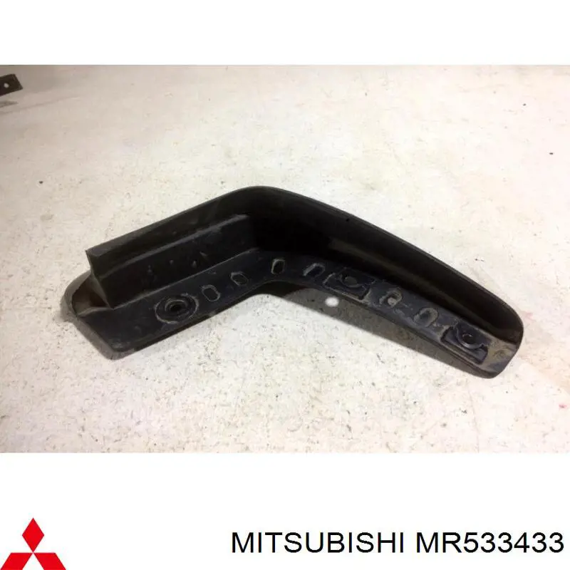  Faldilla guardabarro delantera izquierda para Mitsubishi Lancer 9 