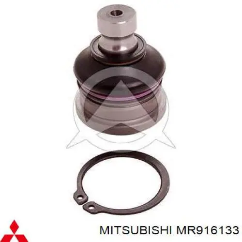 MR916133 Mitsubishi barra oscilante, suspensión de ruedas delantera, inferior izquierda