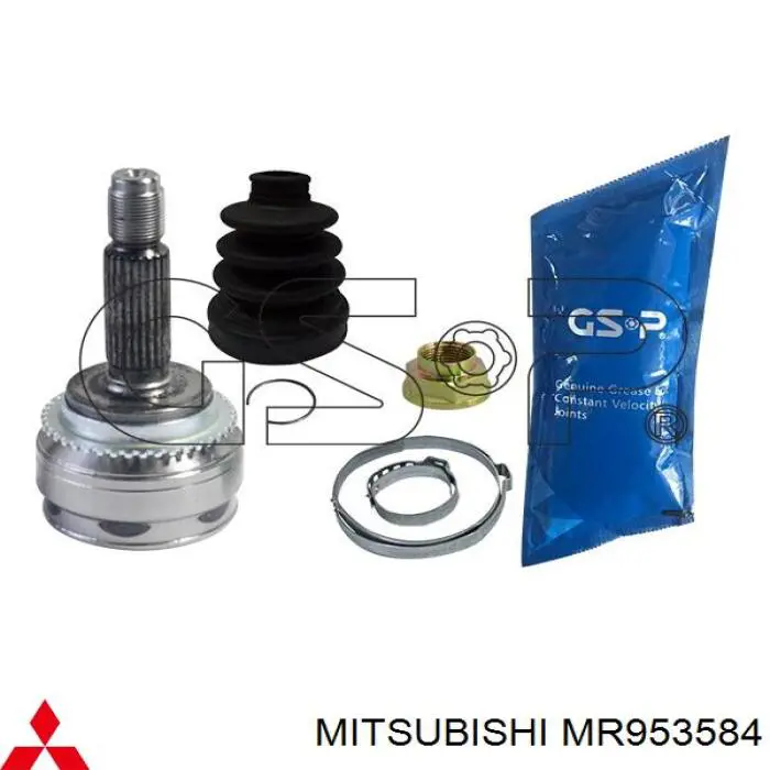  Árbol de transmisión delantero derecho para Mitsubishi Lancer 9 