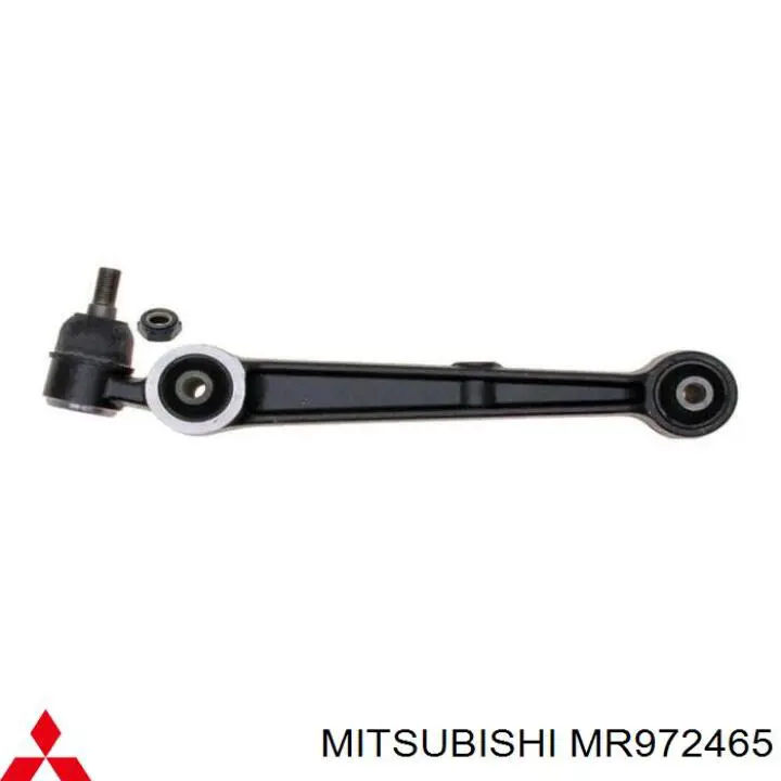 MR972465 Mitsubishi barra oscilante, suspensión de ruedas delantera, inferior izquierda