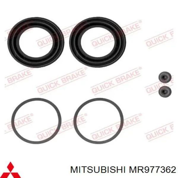 MR977362 Mitsubishi pinza de freno delantera izquierda