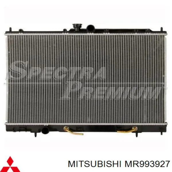 MR993927 Mitsubishi radiador refrigeración del motor