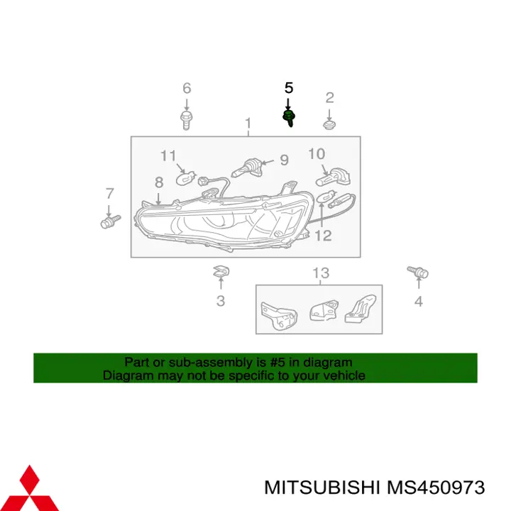 MS450973 Mitsubishi 