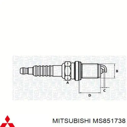 MS851738 Mitsubishi 