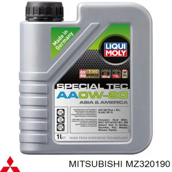 MZ320190 Mitsubishi aceite de motor