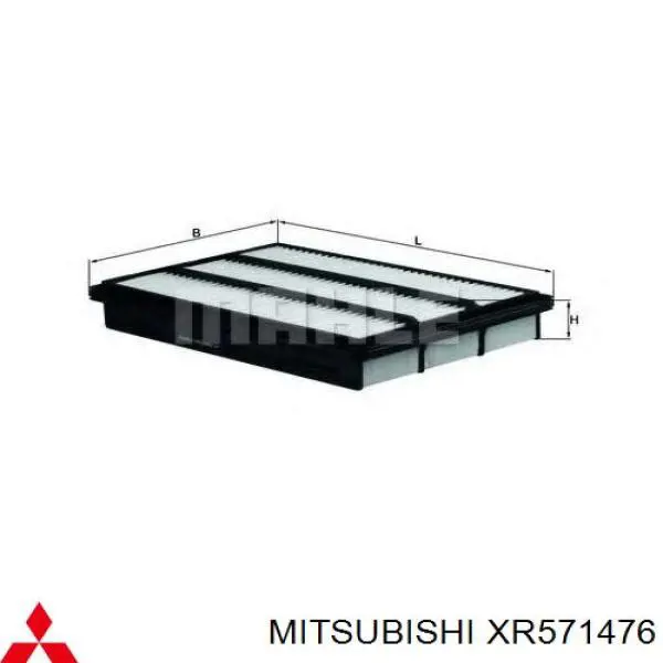 XR571476 Mitsubishi filtro de aire