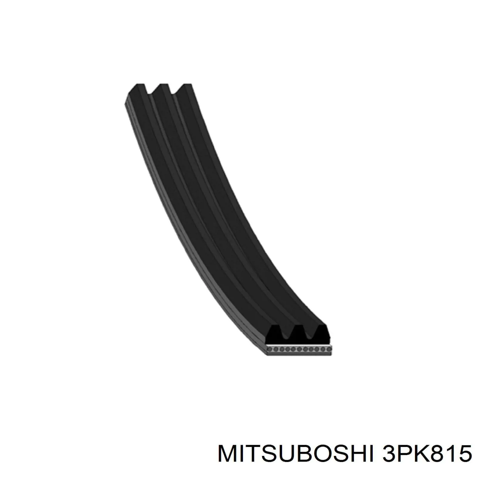 3PK815 Mitsuboshi correa trapezoidal