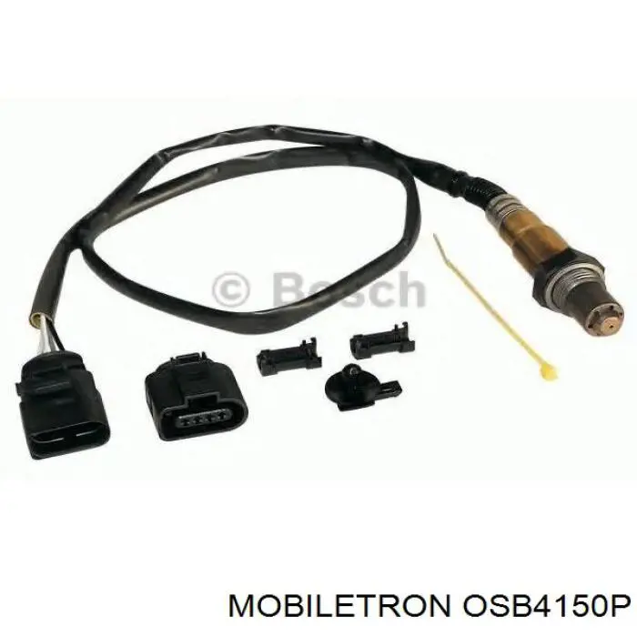 OS-B4150P Mobiletron sonda lambda, sensor de oxígeno despues del catalizador izquierdo