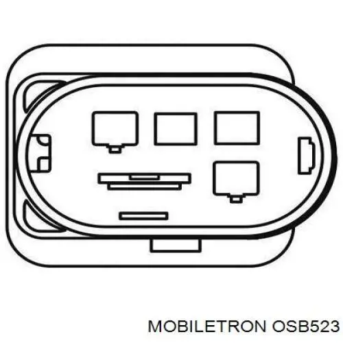 OS-B523 Mobiletron sonda lambda sensor de oxigeno para catalizador