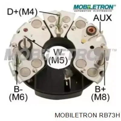 RB73H Mobiletron alternador diodo puente rectificador