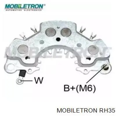 RH35 Mobiletron alternador diodo puente rectificador