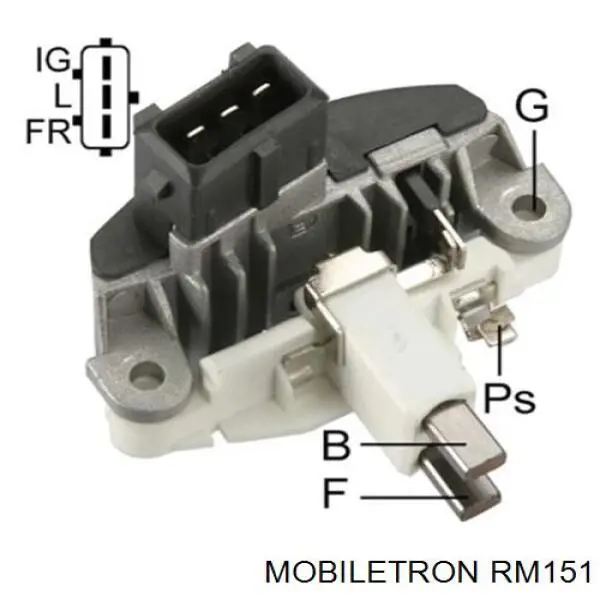 RM151 Mobiletron alternador diodo puente rectificador