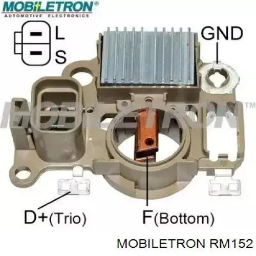 MD618950 Mitsubishi alternador diodo puente rectificador