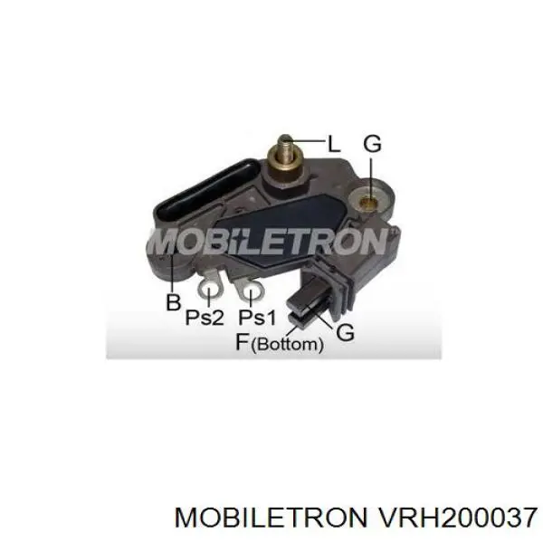 VRH200037 Mobiletron regulador de rele del generador (rele de carga)