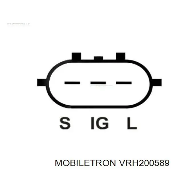 VR-H2005-89 Mobiletron regulador de rele del generador (rele de carga)