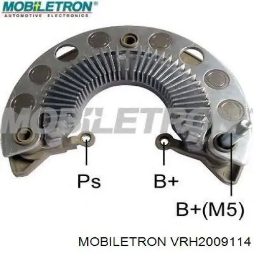 VRH2009114 Mobiletron regulador de rele del generador (rele de carga)