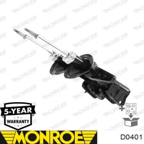 RSC000030 Land Rover amortiguador delantero izquierdo