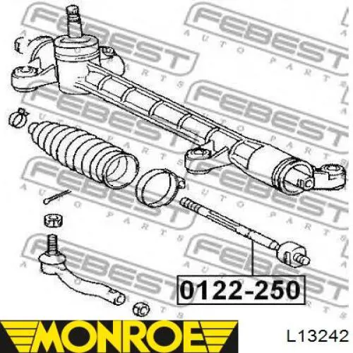 L13242 Monroe barra de acoplamiento