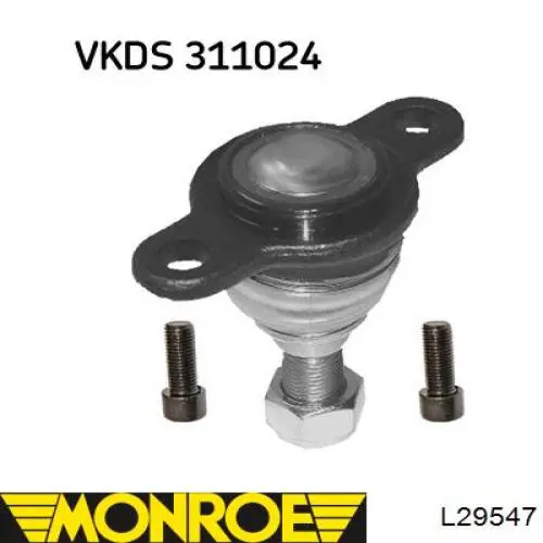  Rótula de suspensión inferior para Volkswagen Transporter 70B, 70C, 7DB, 7DK, 70J, 70K