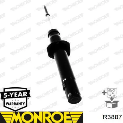 MMR235592 Mitsubishi amortiguador delantero