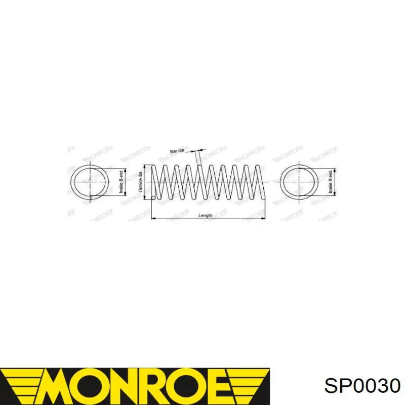  Muelle de suspensión eje delantero para Audi 80 89, 89Q, 8A, B3