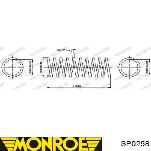 2023211904 Mercedes muelle de suspensión eje delantero