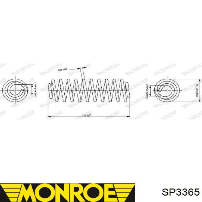  Muelle de suspensión eje delantero para Audi A4 8E2