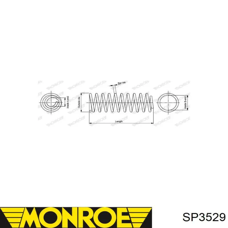  Muelle de suspensión eje delantero para Toyota RAV4 2 