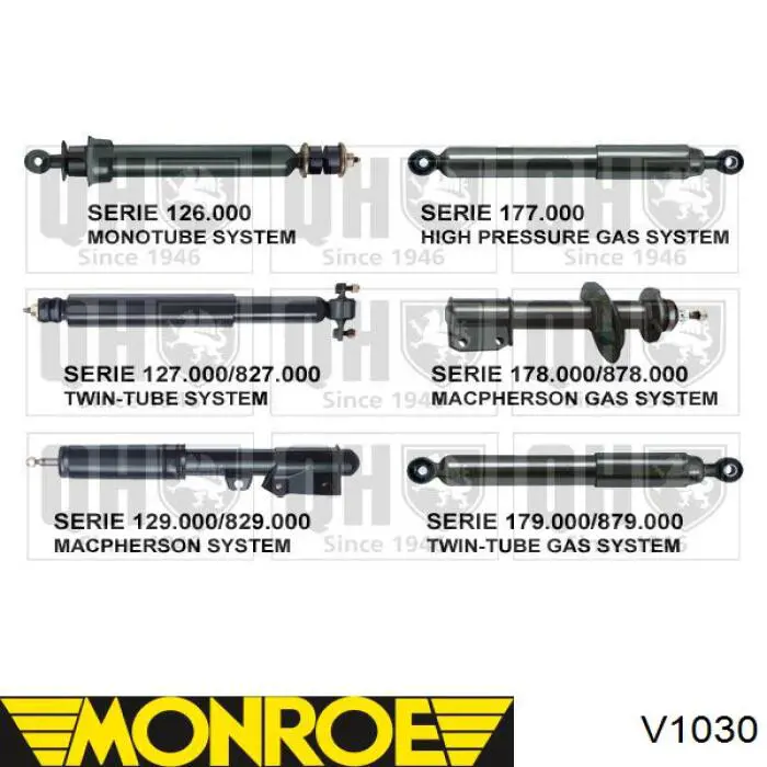 C475700600 VAG amortiguador trasero