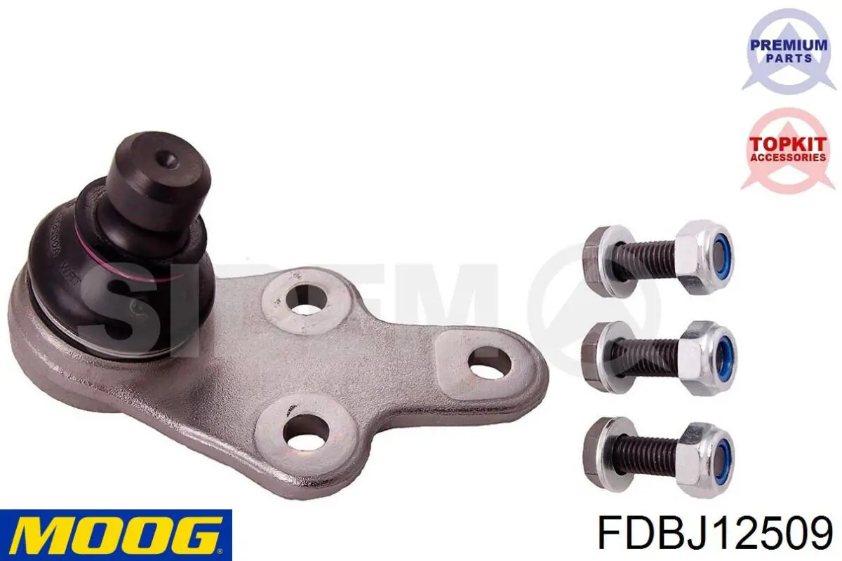 FD-BJ-12509 Moog rótula de suspensión inferior izquierda