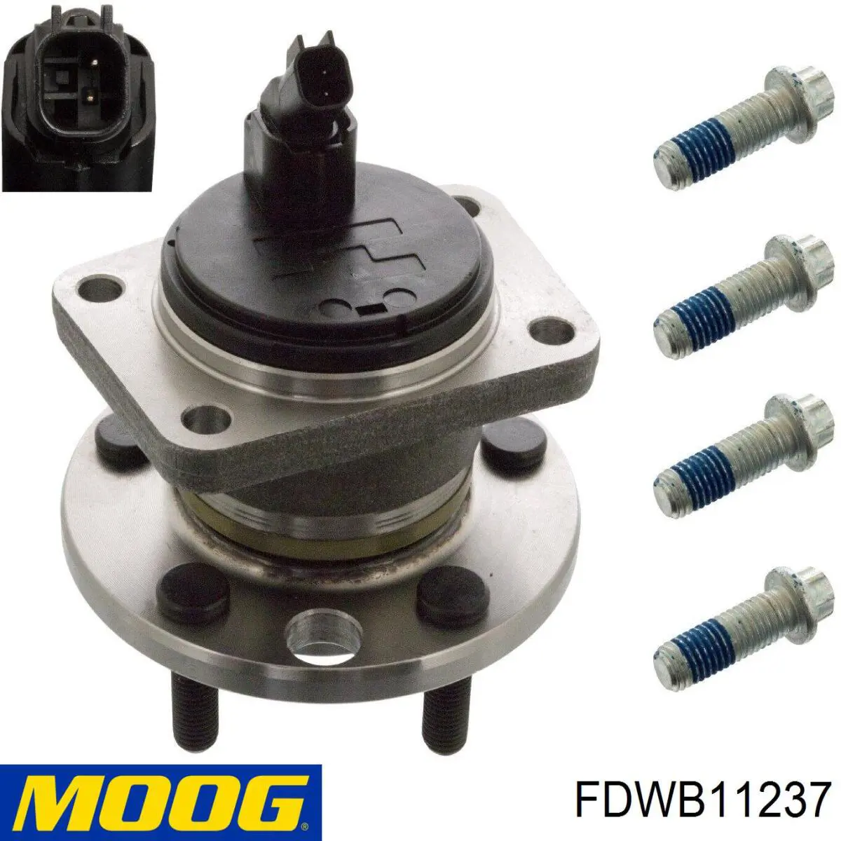 FDWB11237 Moog cubo de rueda trasero