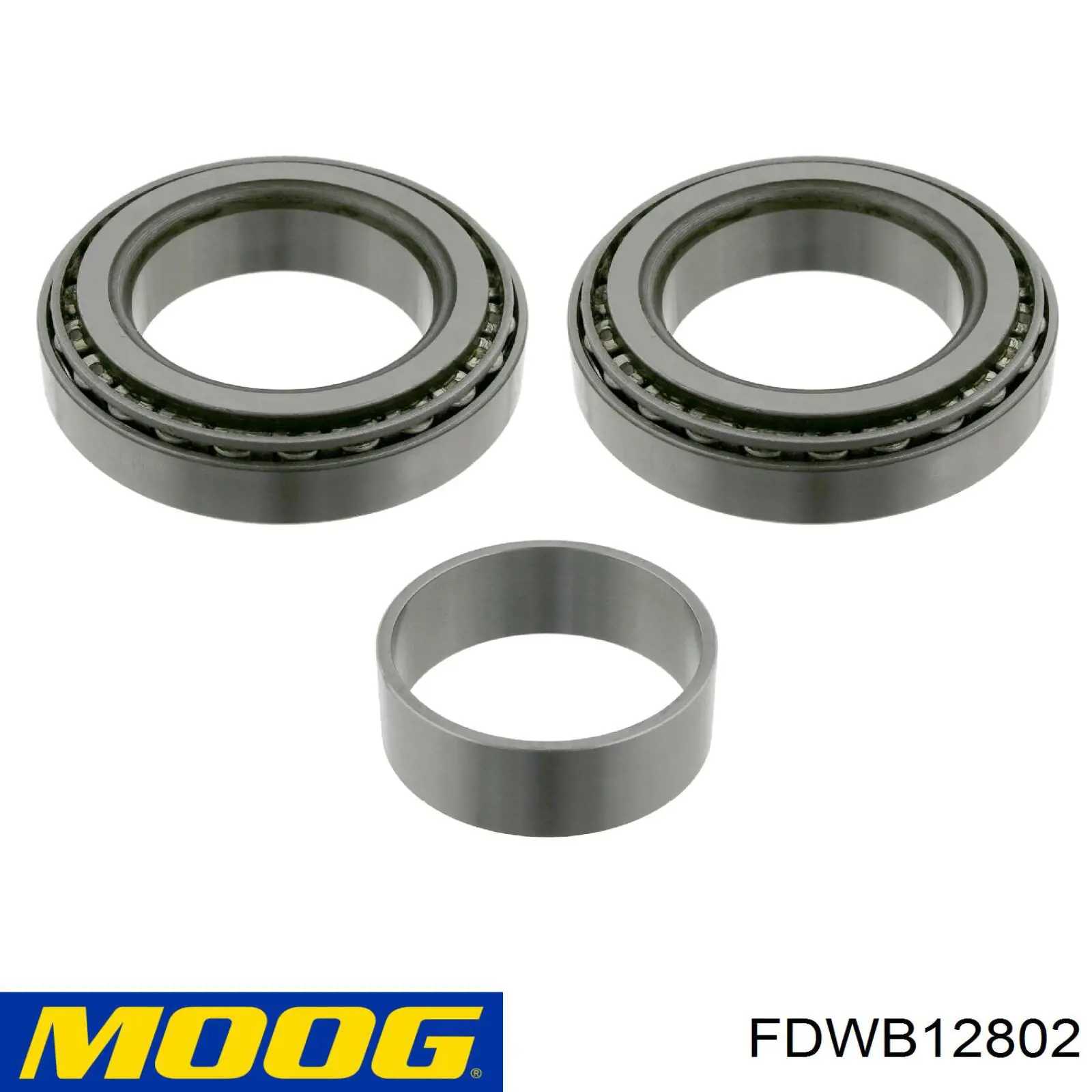 FDWB12802 Moog cojinete de rueda trasero