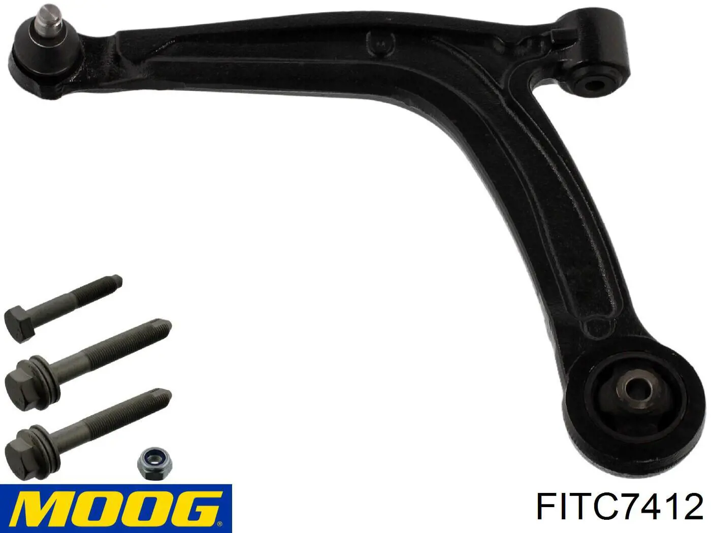 FI-TC-7412 Moog barra oscilante, suspensión de ruedas delantera, inferior izquierda