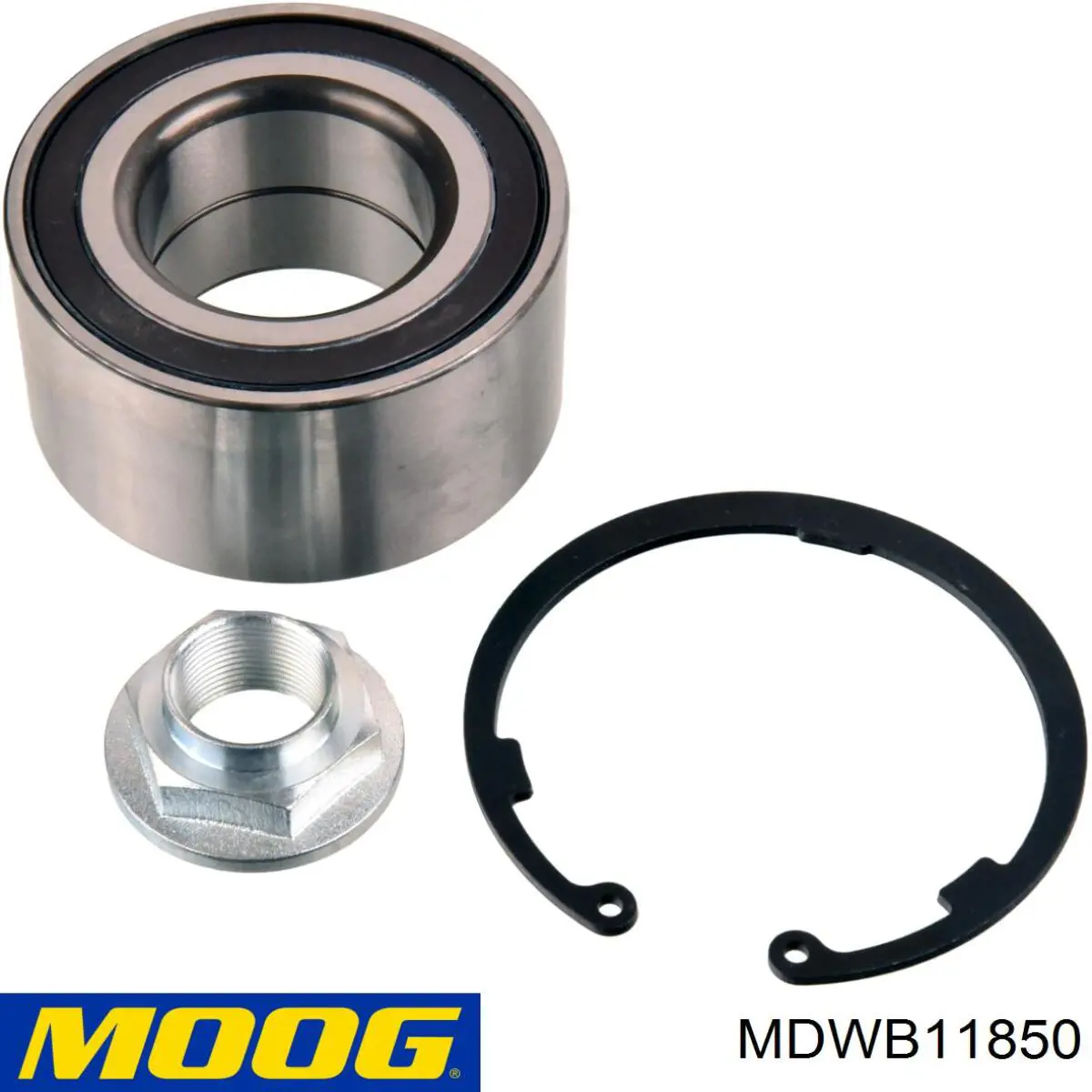 MDWB11850 Moog cojinete de rueda delantero