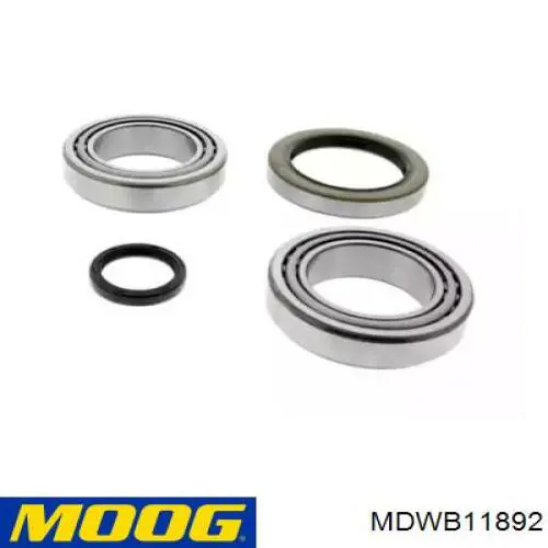 MDWB11892 Moog cojinete de rueda trasero