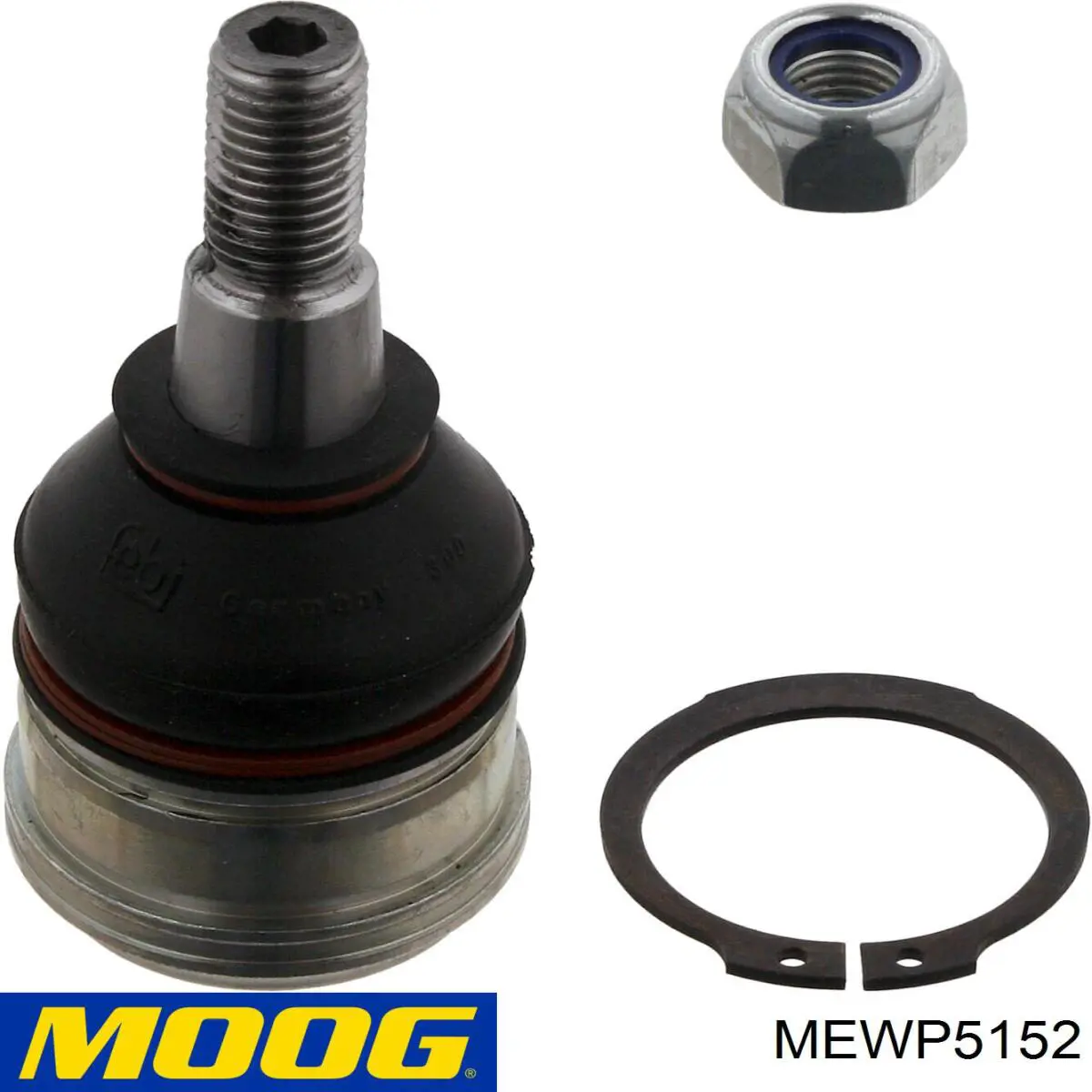 MEWP5152 Moog barra oscilante, suspensión de ruedas delantera, inferior derecha