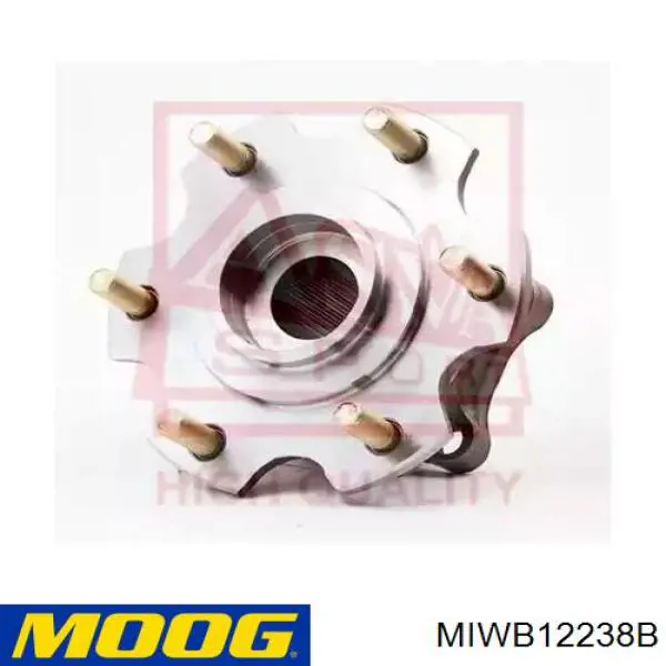 MIWB12238B Moog cubo de rueda trasero