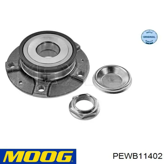 PEWB11402 Moog cubo de rueda trasero