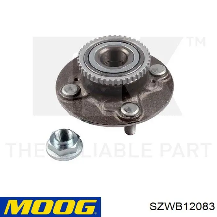 SZWB12083 Moog cojinete de rueda trasero