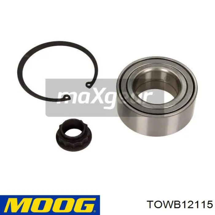 TO-WB-12115 Moog cojinete de rueda delantero