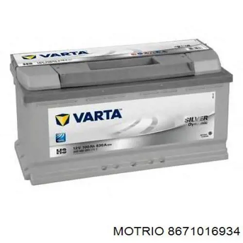 8671016934 Motrio batería de arranque