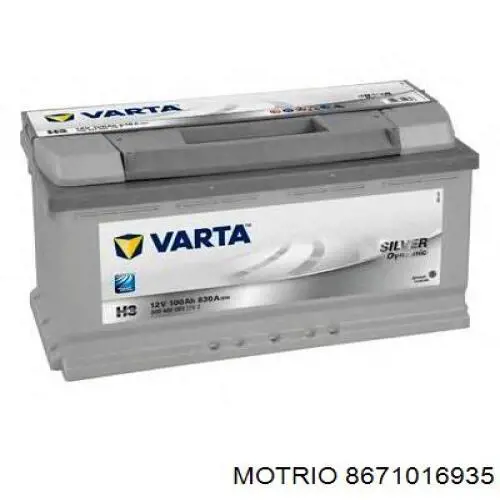 8671016935 Motrio batería de arranque