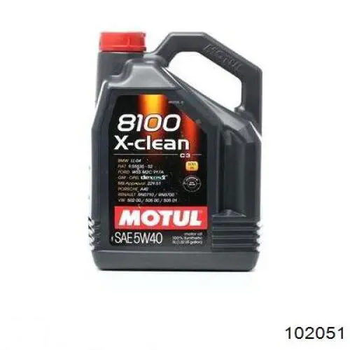 102051 Motul aceite de motor